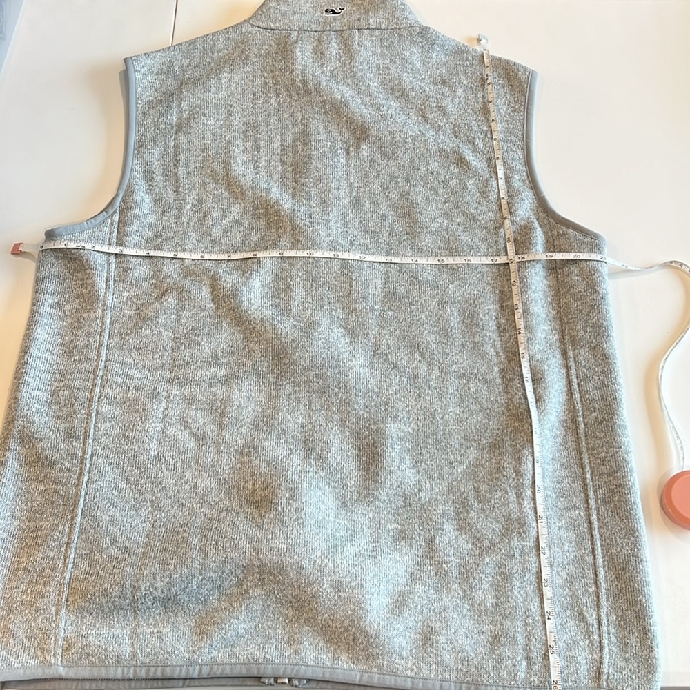 Vineyard Vines - Heather‎ Gray Vest, medium - Picture 5 of 5